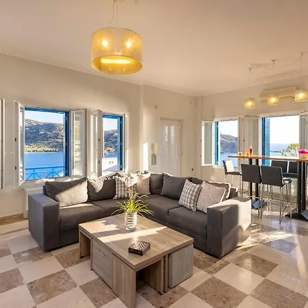 בית נופש Syros Private House With Superb Sea View