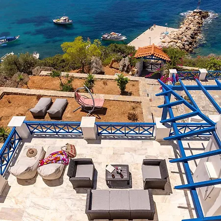 בית נופש Syros Private House With Superb Sea View Kini