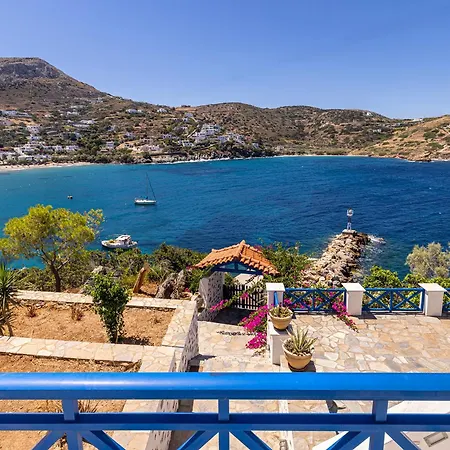 Syros Private House With Superb Sea View בית נופש *