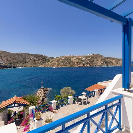 Syros Private House With Superb Sea View בית נופש Kini