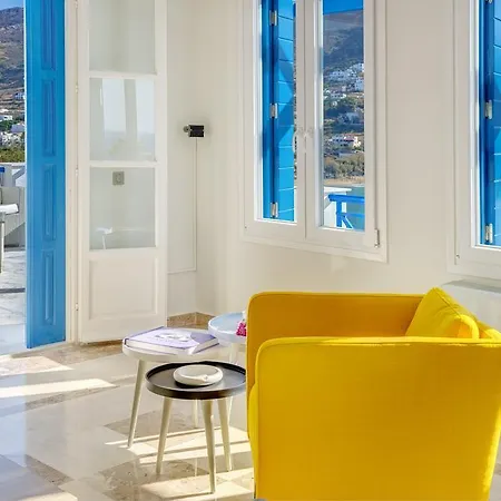 Syros Private House With Superb Sea View בית נופש Kini
