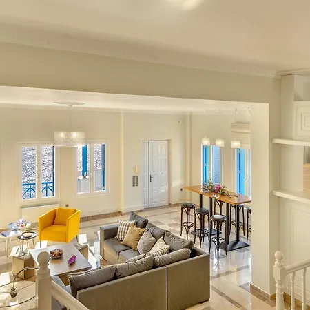 Syros Private House With Superb Sea View