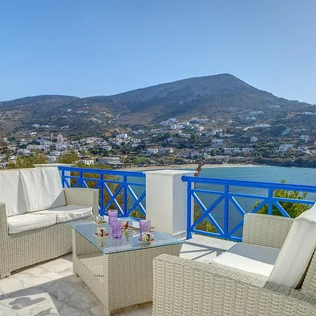 Syros Private House With Superb Sea View *