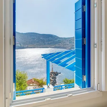 בית נופש Syros Private House With Superb Sea View Kini